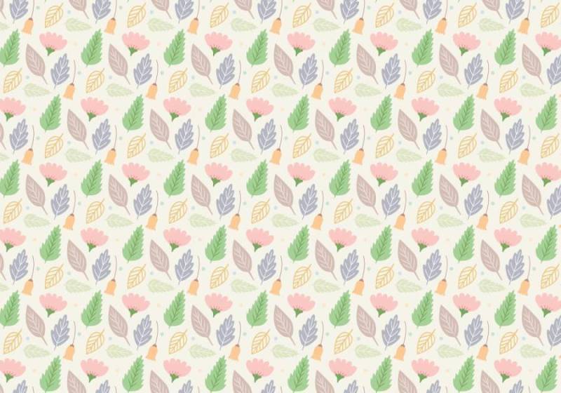 EARMARKED花柔和的图案