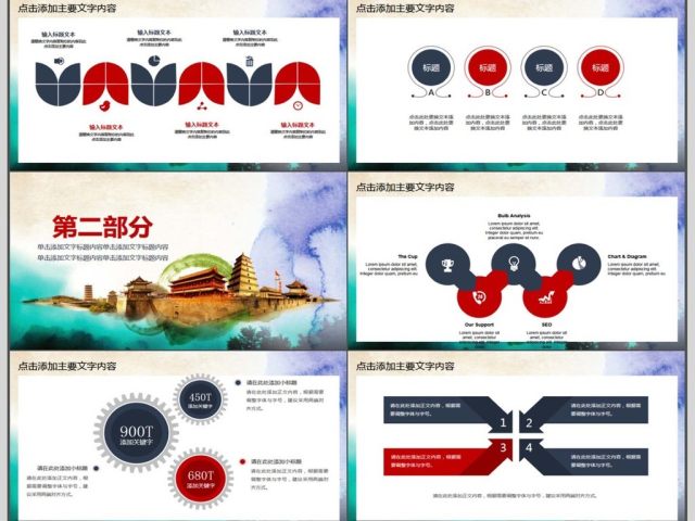 党政党建述职报告动态PPT 党政党建述职报告动态PPT