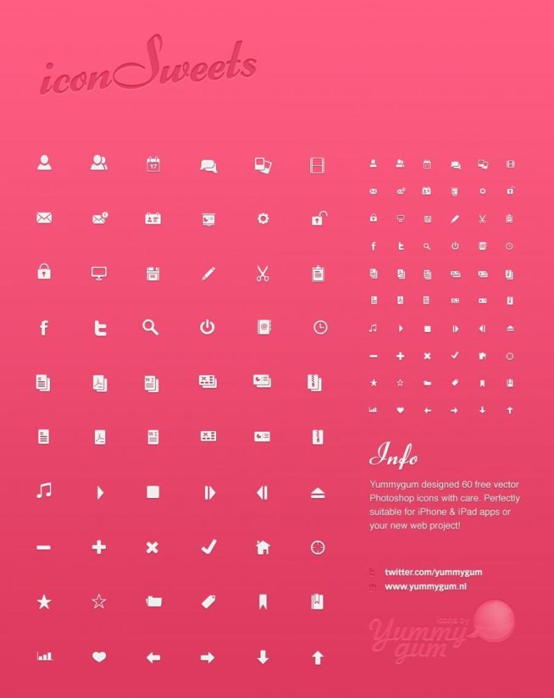 精致图标psd分层素材