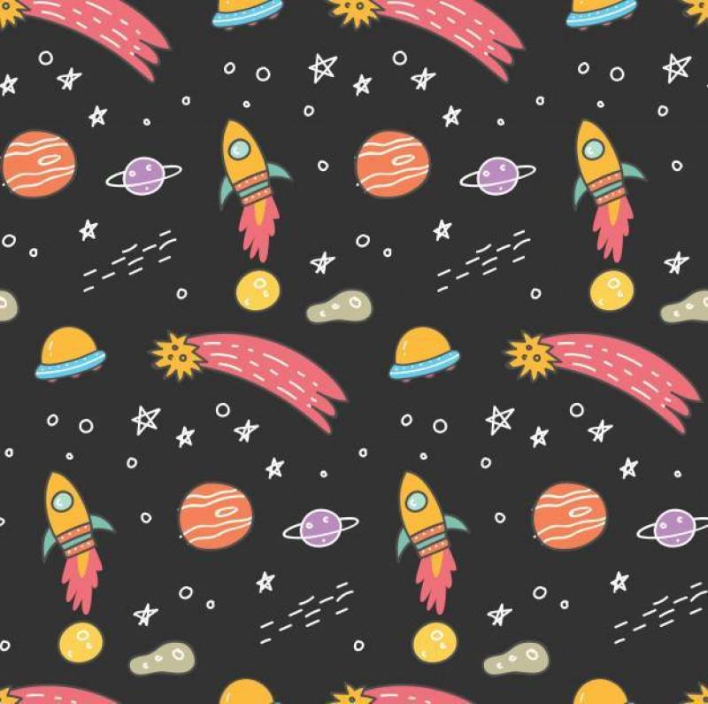 可爱的印花和图案设计