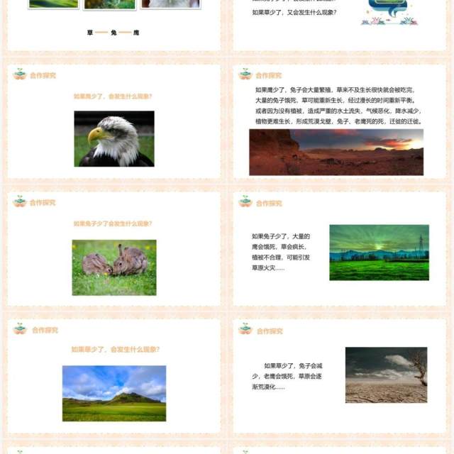 教科版五年级科学上册维护生态平衡PPT模板 教科版五年级科学上册维护生态平衡PPT模板
