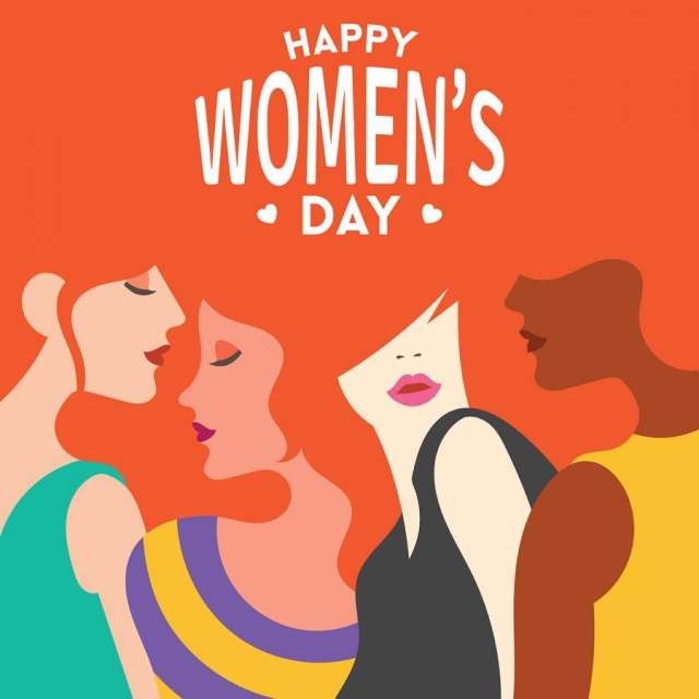 国际妇女节插图