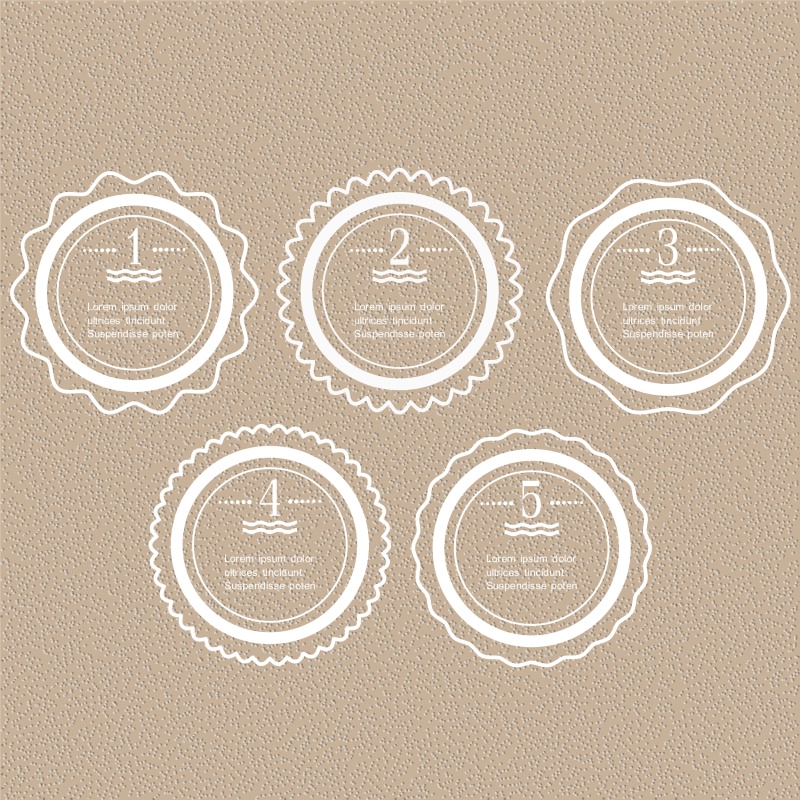 信息图形存储图像矢量插图46