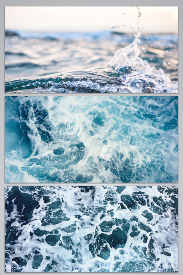 水花浪花跳动的水 水花浪花跳动的水