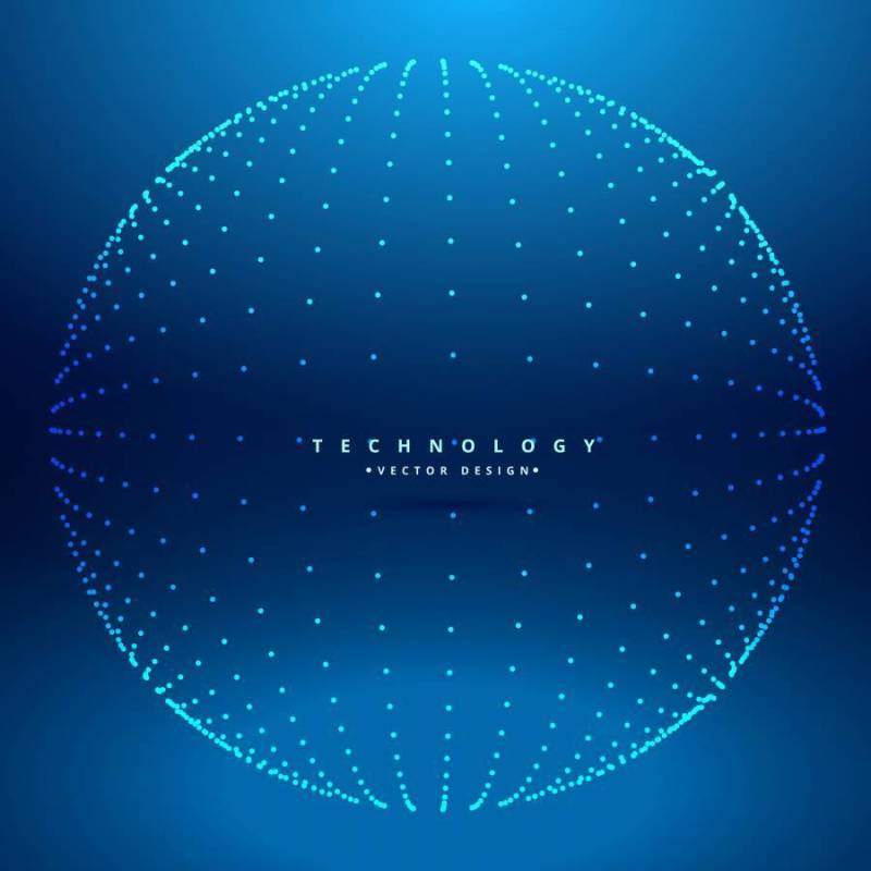 球体由点和点矢量设计插图