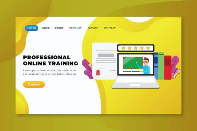 专业在线培训xd psd ai网页UI界面插画设计professional online training xd psd ai web page