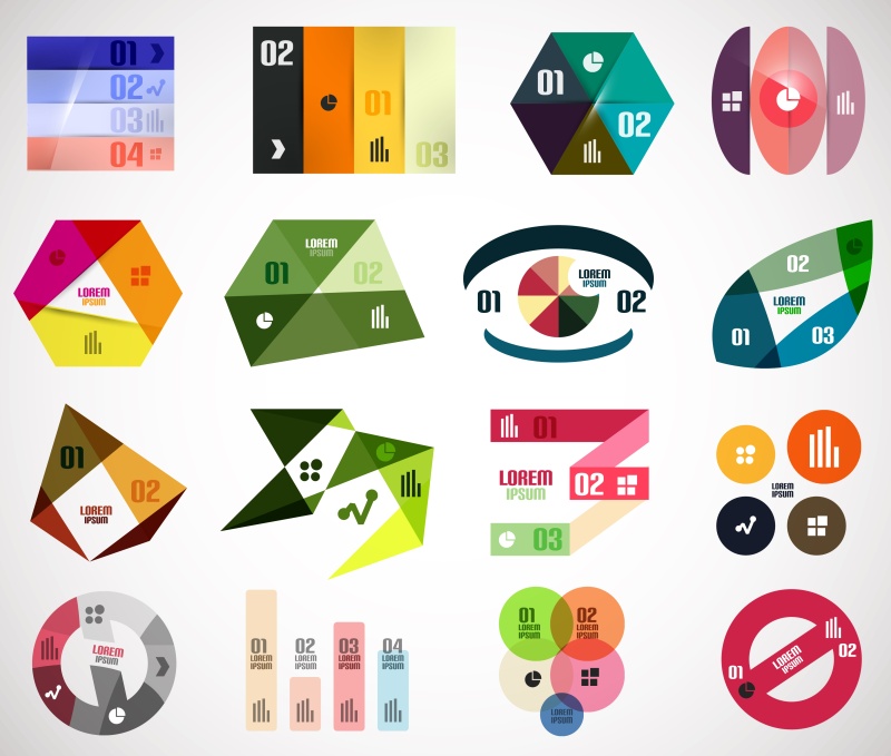 现代信息图表108