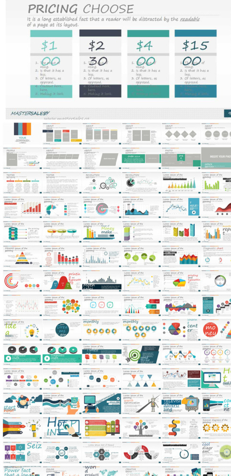 多用途简约风格企业ppt模板
