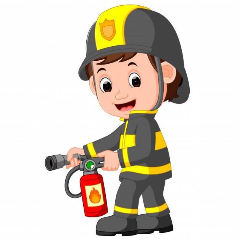 消防员卡通