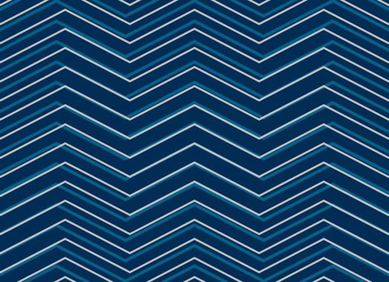 之字形风格的蓝色雪佛兰sashiko图案背景