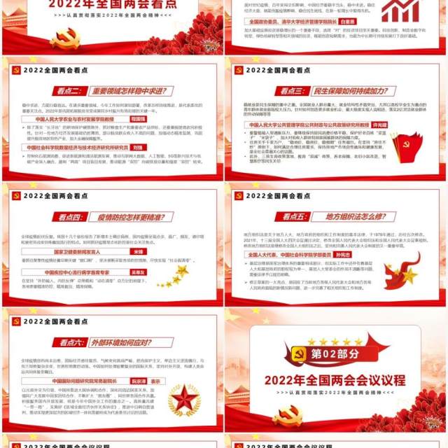 红色简约全国两会新征程传递哪些发展新信号PPT模板 红色简约全国两会新征程传递哪些发展新信号PPT模板