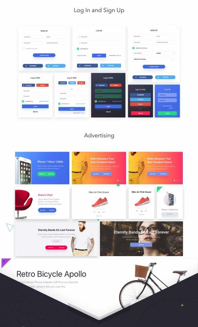 电子商务Sketch UI桌面UI工具包,Shoppy电子商务UI工具包 电子商务Sketch UI桌面UI工具包,Shoppy电子商务UI工具包