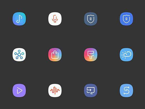 80 枚三星 Galaxy S8 图标