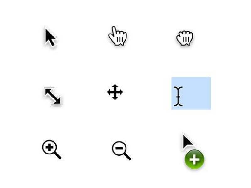 OS X Cursors