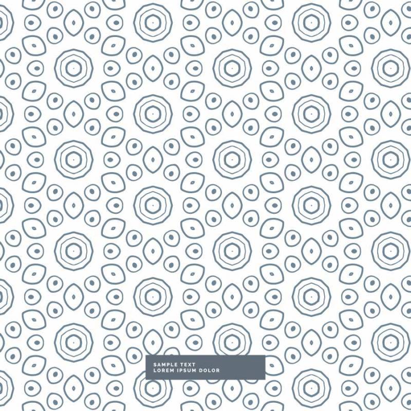 抽象线花卉图案背景