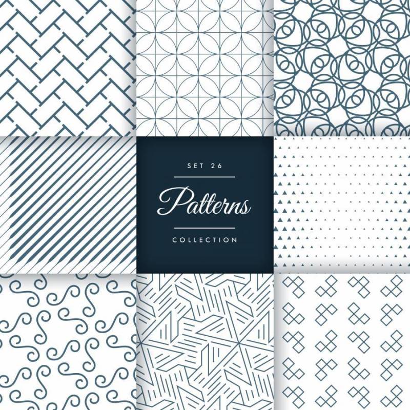 在向量中的几何图案集合