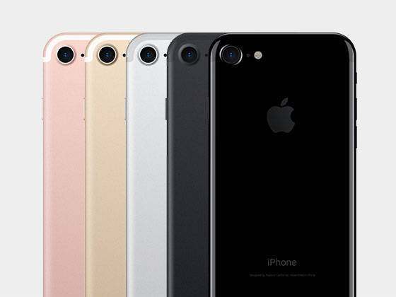 iPhone 7 正背面全色系模型 iPhone 7 正背面全色系模型