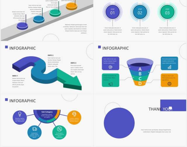 简约公司宣传企业产品介绍图片排版设计PPT模板BUSIGO - Business Powerpoint Template