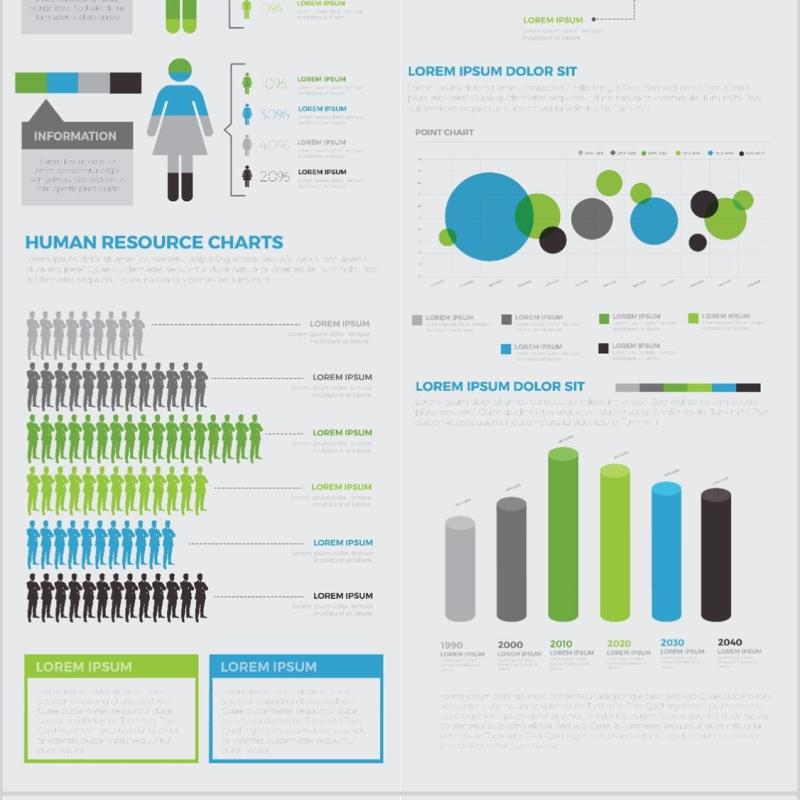 独家信息图形元素设计素材元素Exclusive Infographics Elements Design