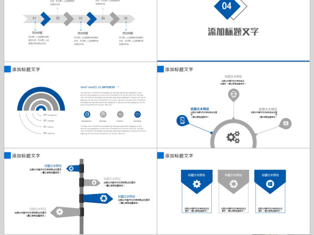 2018销售年终业绩汇报ppt模板