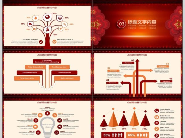 年会总结新年计划动态PPT