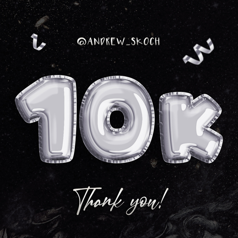 感谢社会媒体帖子锡箔气球艺术字体效果样式PSD素材