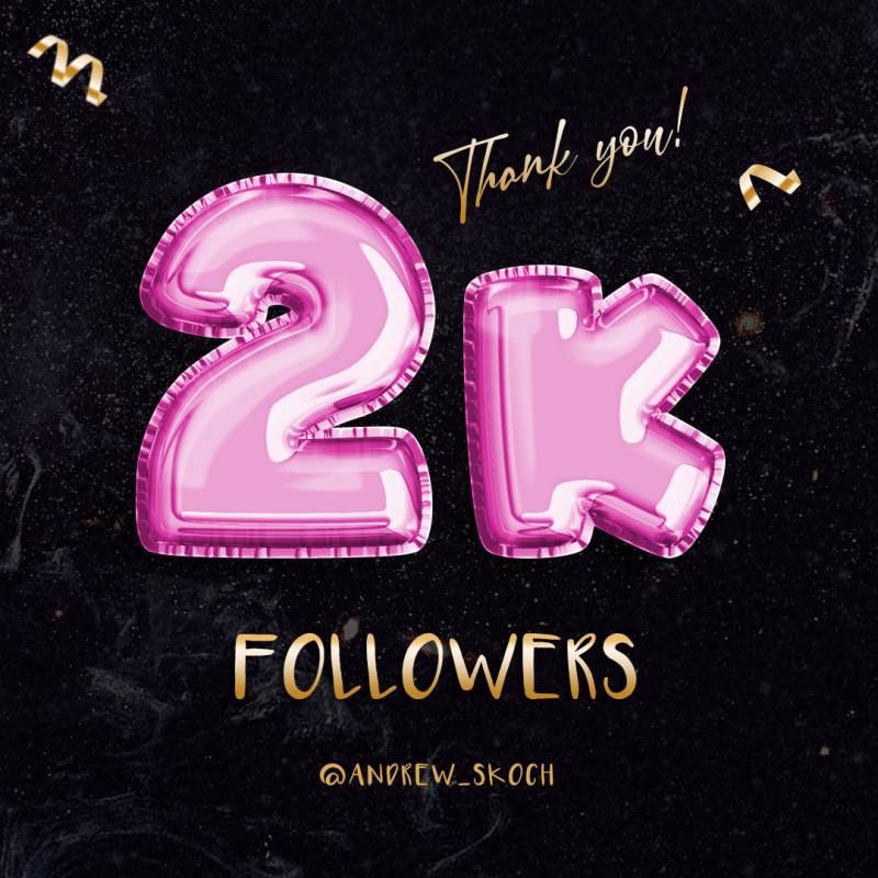 感谢社会媒体帖子锡箔气球艺术字体效果样式PSD素材