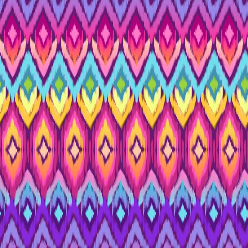 部落民族无缝图案与装饰10