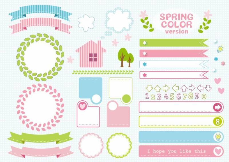 各种[春天的颜色]