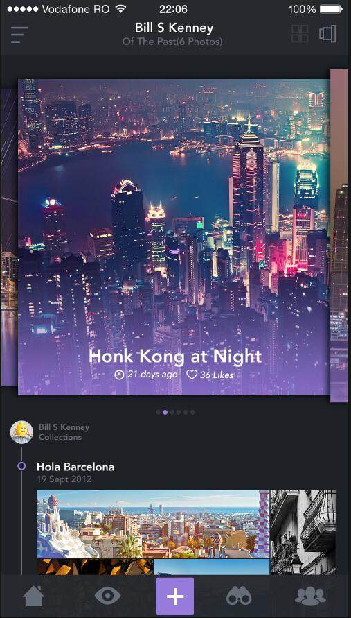 一套手机图片照片分享社区应用UI Photosapp 一套手机图片照片分享社区应用UI Photosapp