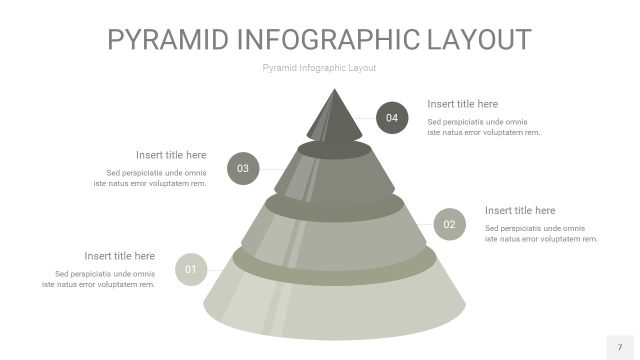 灰色3D金字塔PPT信息图表7 灰色3D金字塔PPT信息图表7
