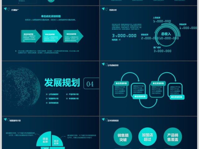 商业融资计划书