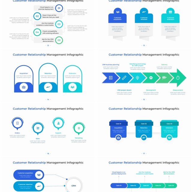 客户关系管理信息图PPT模板素材Customer Relationship Management Infographic 客户关系管理信息图PPT模板素材Customer Relationship Management Infographic