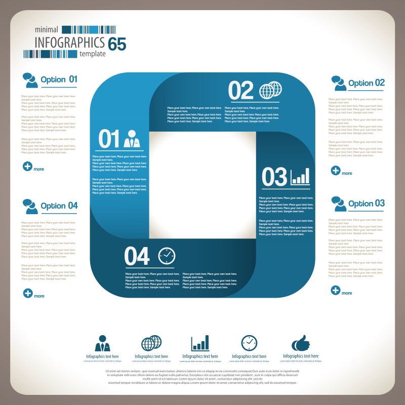 现代设计模板信息图表802