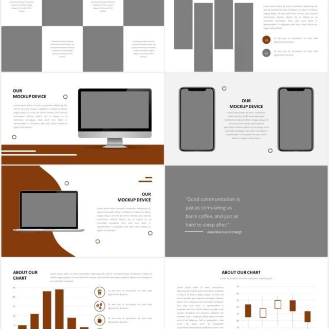 简单简洁图片版式设计PPT模板Simple Presentation - iWantemp 简单简洁图片版式设计PPT模板Simple Presentation - iWantemp