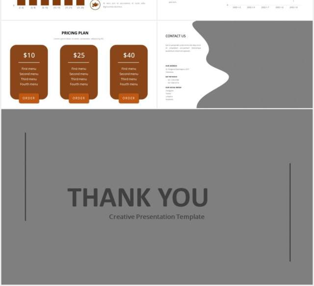简单简洁图片版式设计PPT模板Simple Presentation - iWantemp 简单简洁图片版式设计PPT模板Simple Presentation - iWantemp