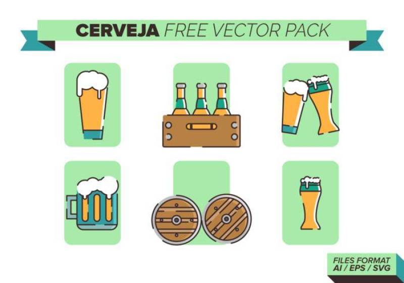 Cerveja 矢量包