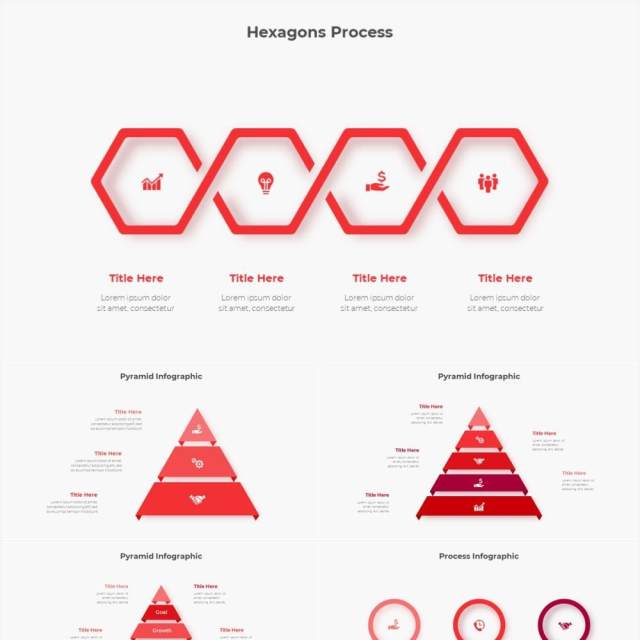 红色圆形结构图并列关系信息图表PPT元素素材Infographic Red 红色圆形结构图并列关系信息图表PPT元素素材Infographic Red