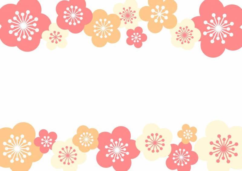 年贺状背景素材7b