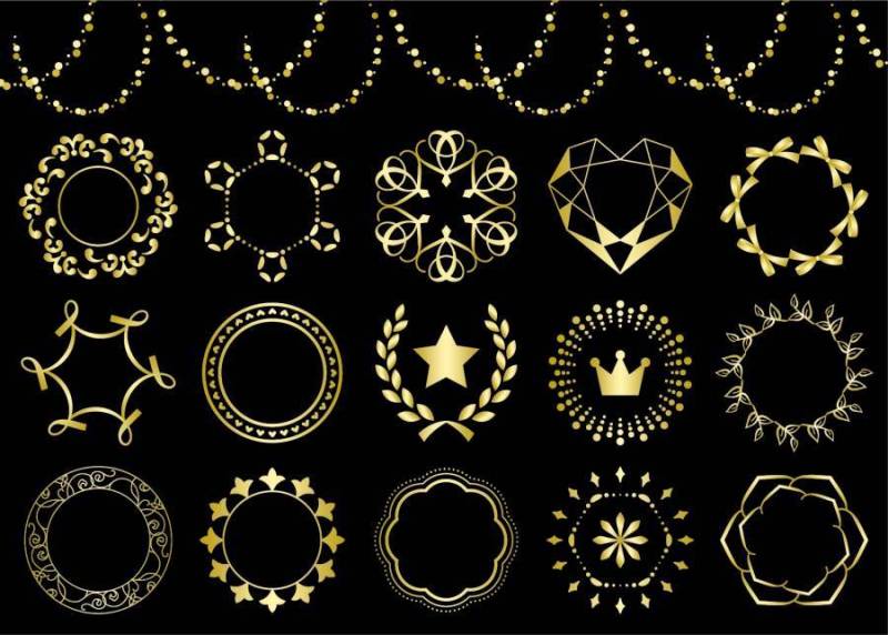 金典雅的装饰框架