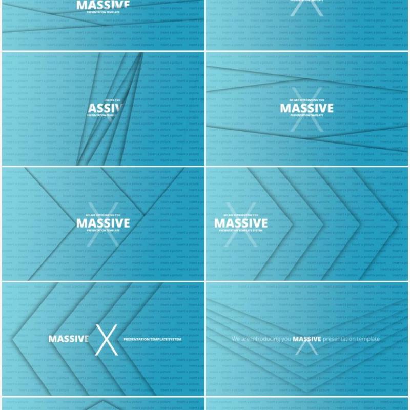 插入照片图片排版动态PPT演示模板Parallaxed photos