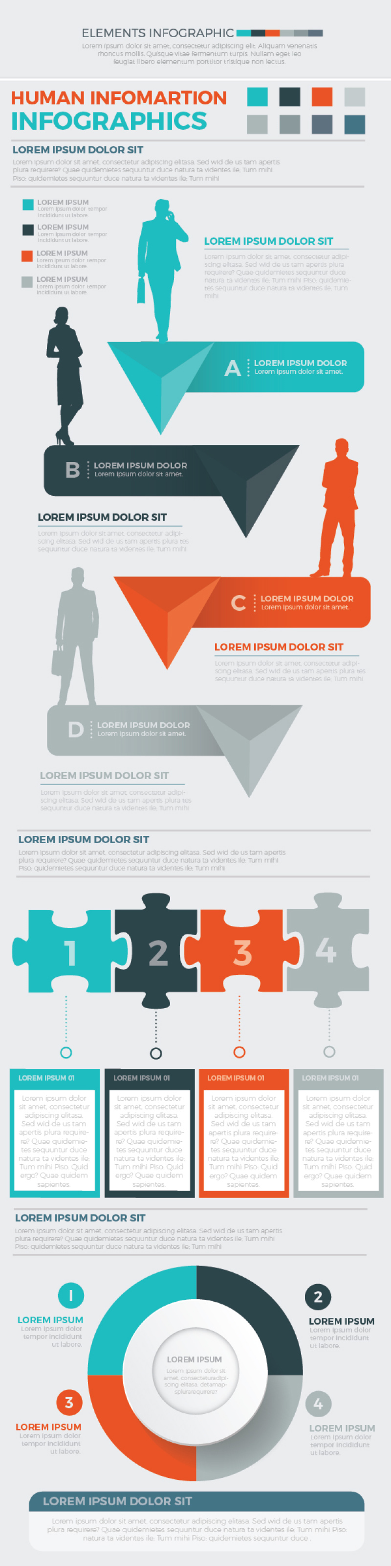 矢量人物插画信息图表设计元素 Infographic Set Design 矢量人物插画信息图表设计元素 Infographic Set Design