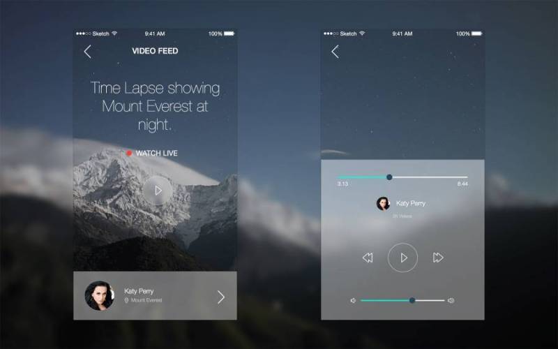 Video Stream App for iOS