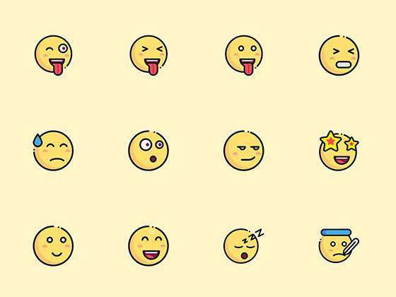 50 枚可爱 Emoji 图标 50 枚可爱 Emoji 图标