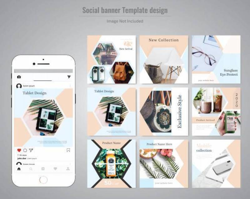 Creative Product Discount Social Media Post Template