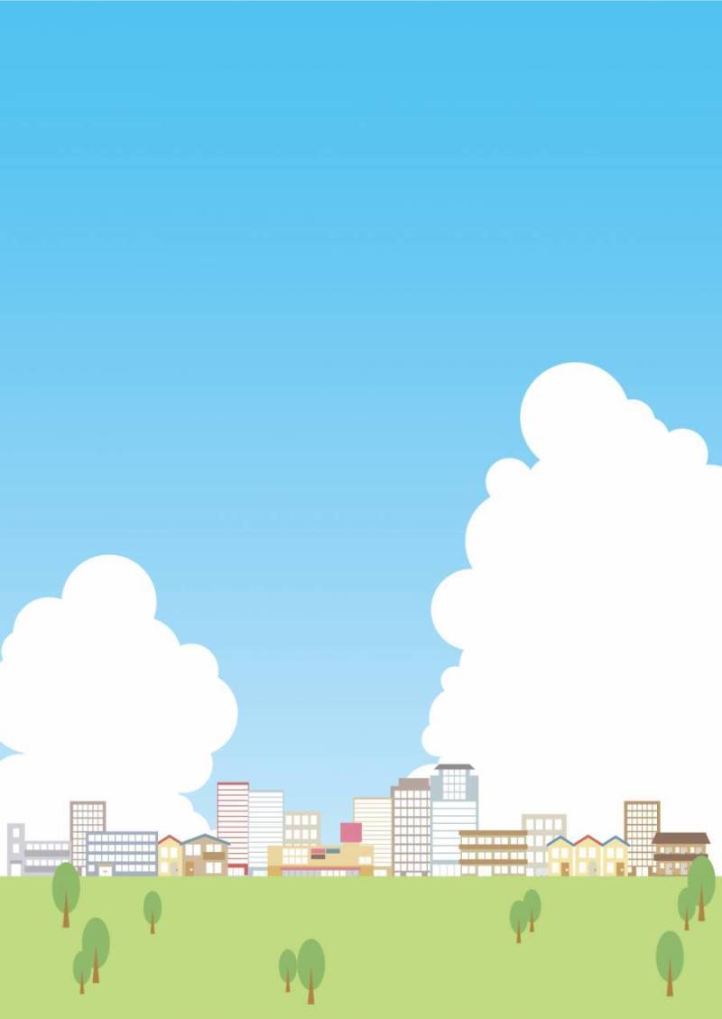 城市景观（垂直·冰云）