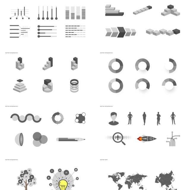 图形图标元素PPT素材Graphic Elements