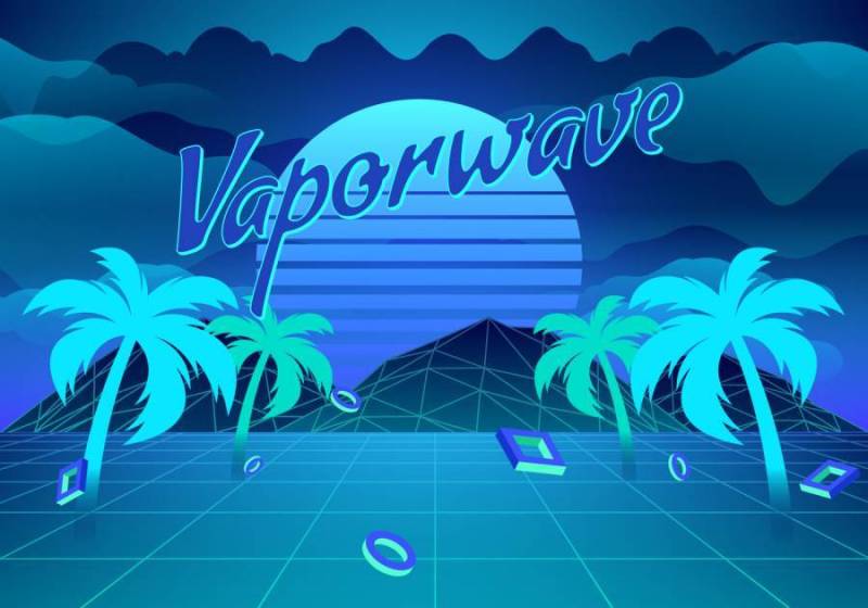 Vaporwave背景图