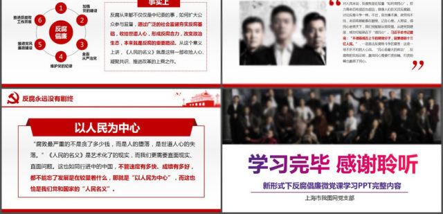 人民的名义反腐反贪党政机关专题PPT学习 人民的名义反腐反贪党政机关专题PPT学习