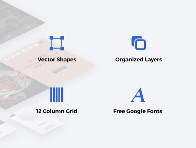 用于Photoshop和Sketch的现代和简约UI工具包,Grace UI工具包 用于Photoshop和Sketch的现代和简约UI工具包,Grace UI工具包